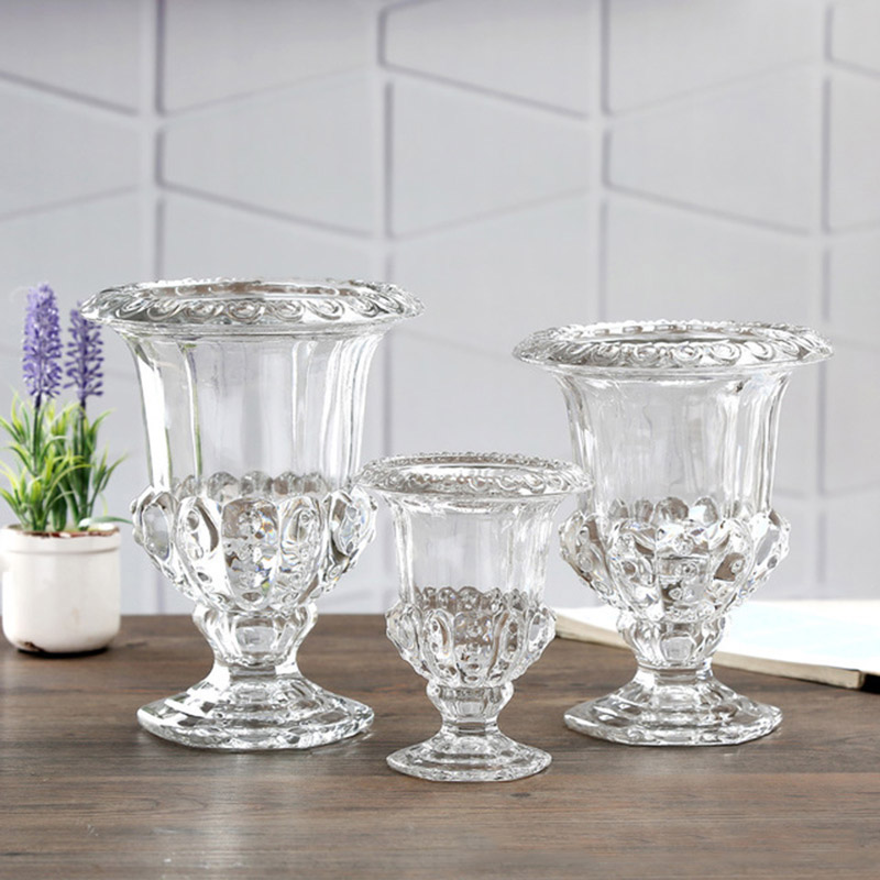 Clear Glass Flower Vase Stem P - đánh giá và giá Florist Supply Bulk
