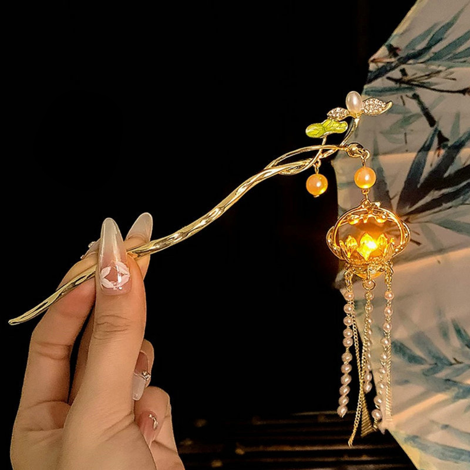 Luminous Flower Hairpin Exquis - đánh giá và giá Supply Florist