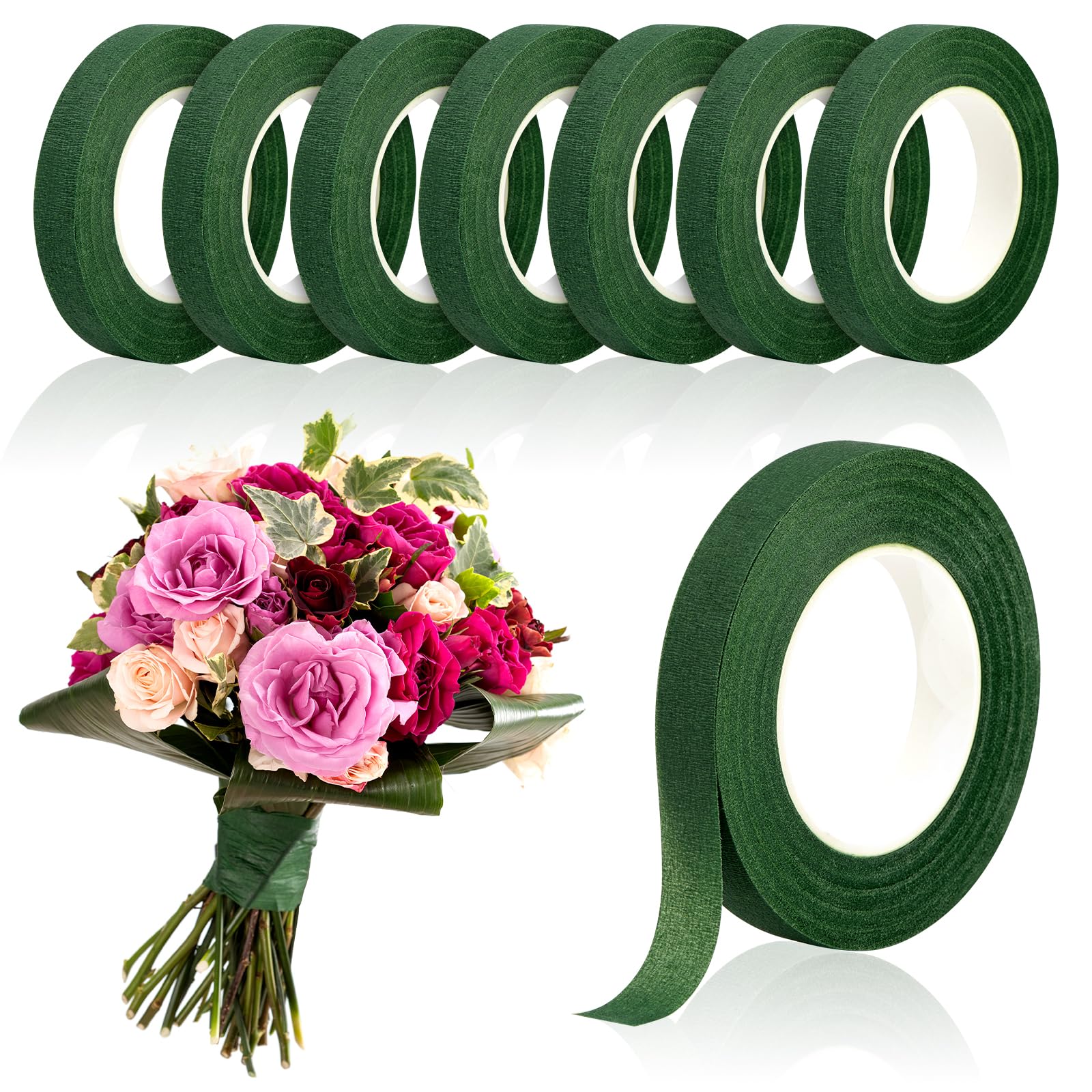20Yards Green Bouquet Floral T - đánh giá và giá Florist Flower Supply