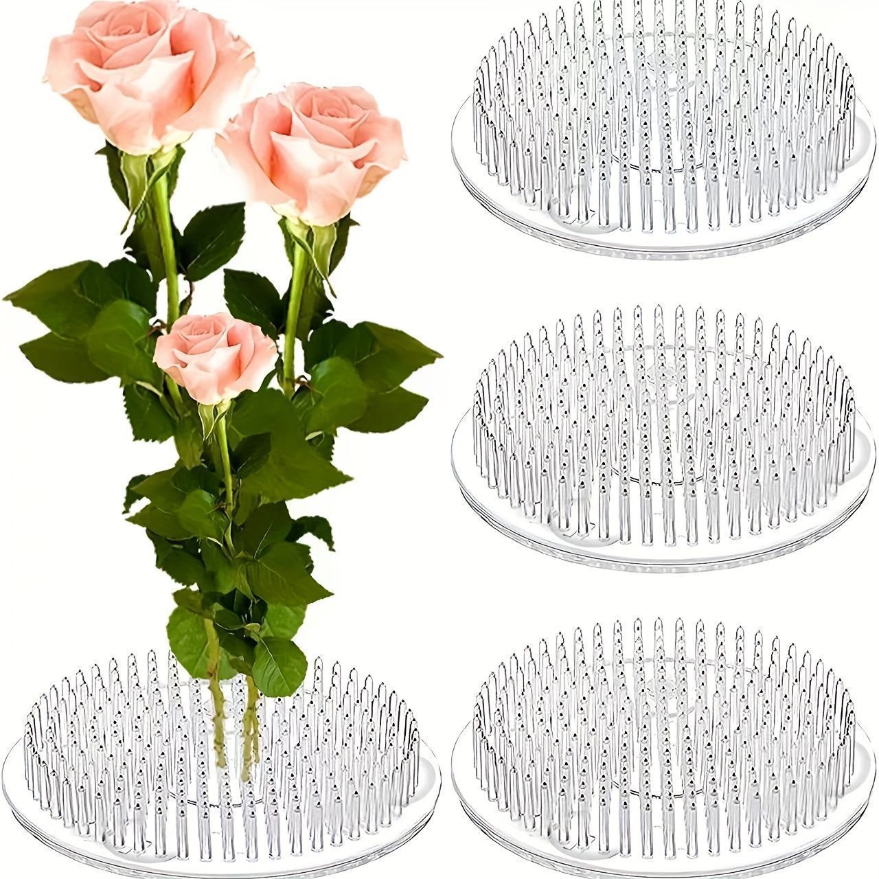 Round Ikebana Stem Holder Suct - đánh giá và giá Florist Supply Vases