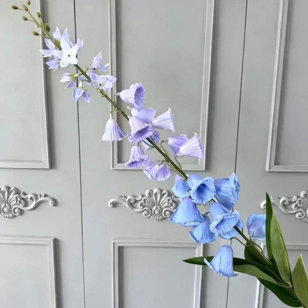 Blue Silk Faux Flower Realisti - đánh giá và giá Florist Flower Supply