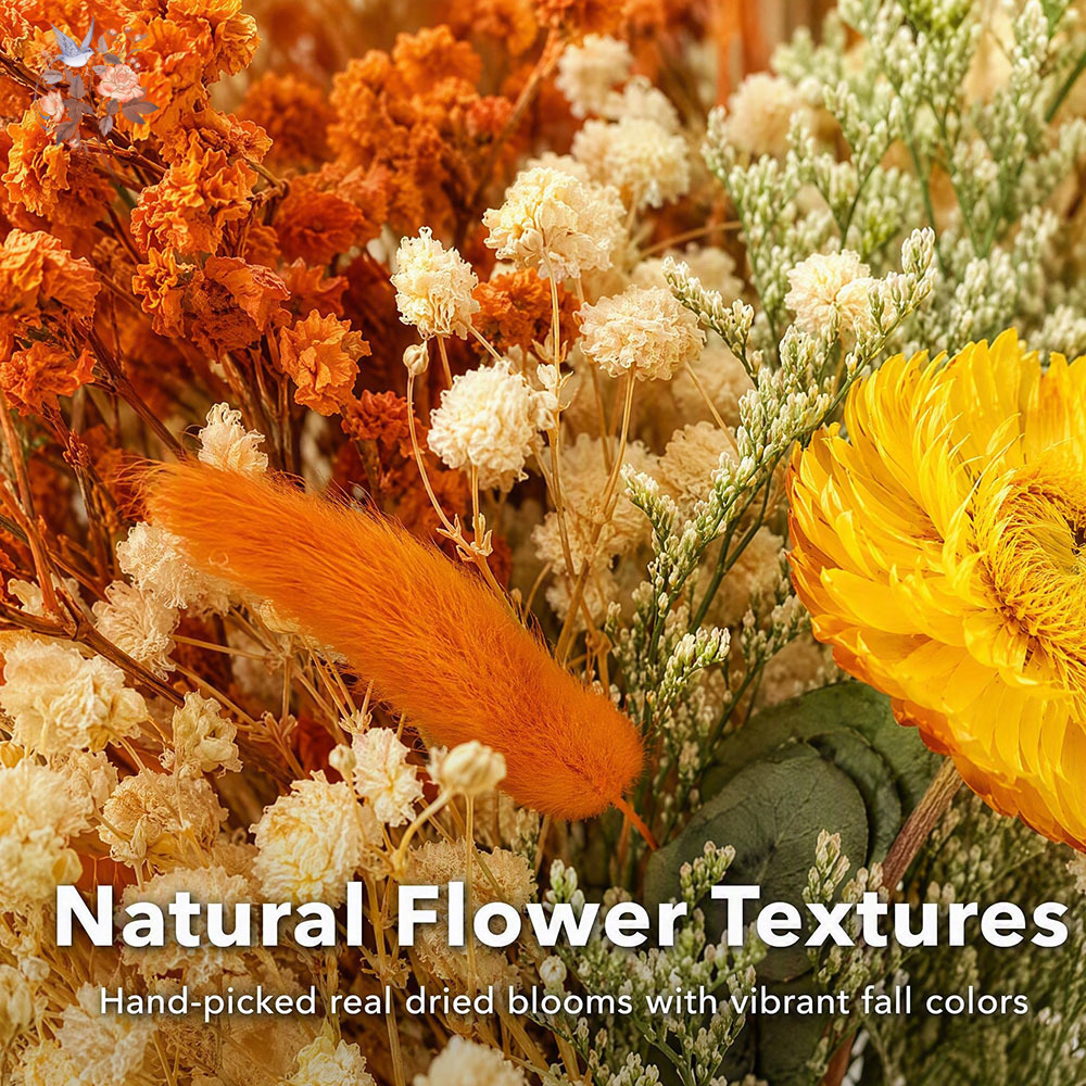 Autumn Dried Flowers Bouquet N - đánh giá và giá Eucalyptus Preserved