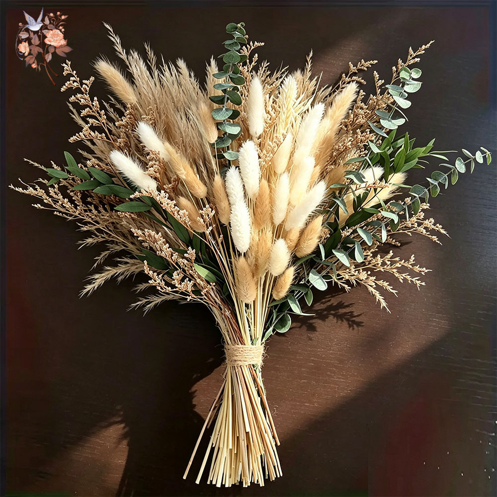 80Pcs Natural Dried Flowers Bo - đánh giá và giá Eucalyptus Preserved