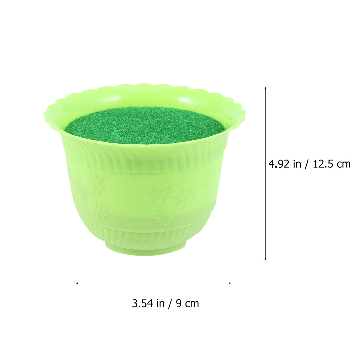 1Pcs Flower Pot Flower Mud Gre - đánh giá và giá Florist Flower Supply