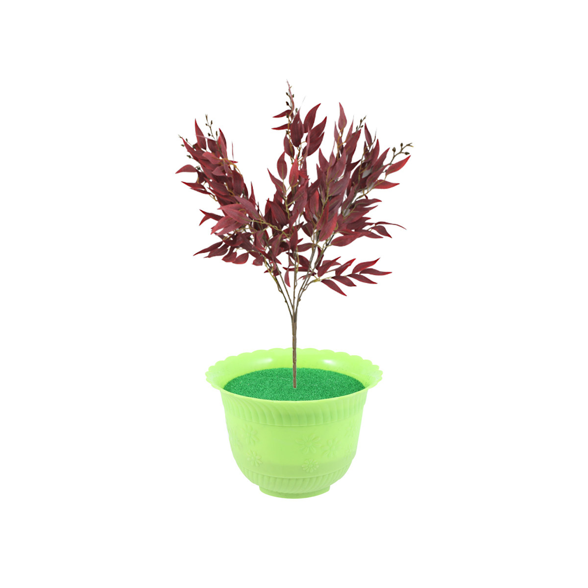 1Pcs Flower Pot Flower Mud Gre - đánh giá và giá Florist Flower Supply