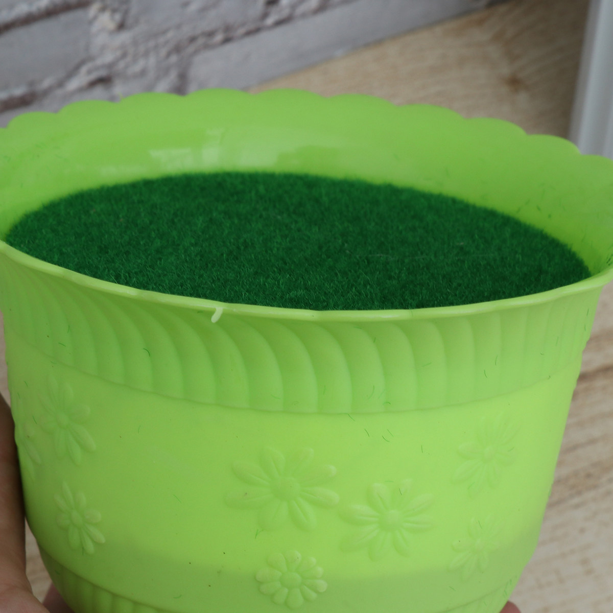 1Pcs Flower Pot Flower Mud Gre - đánh giá và giá Florist Flower Supply