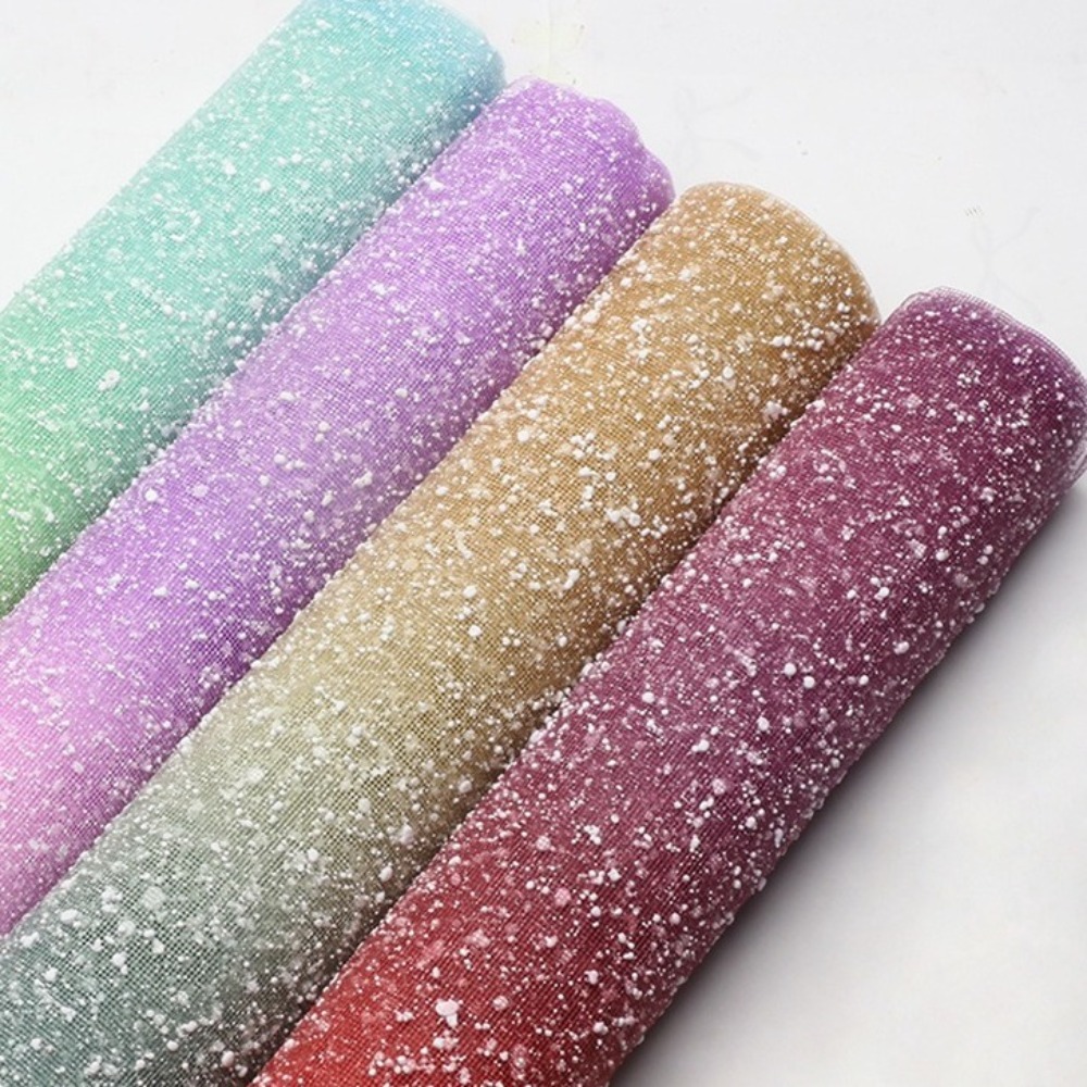Gradient Snow Dot Yarn Mesh Pa - đánh giá và giá Florist Flower Supply